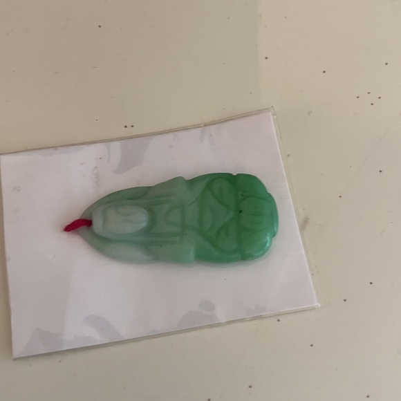 Buddha Jade Pendant Necklace - Picture 8 of 11